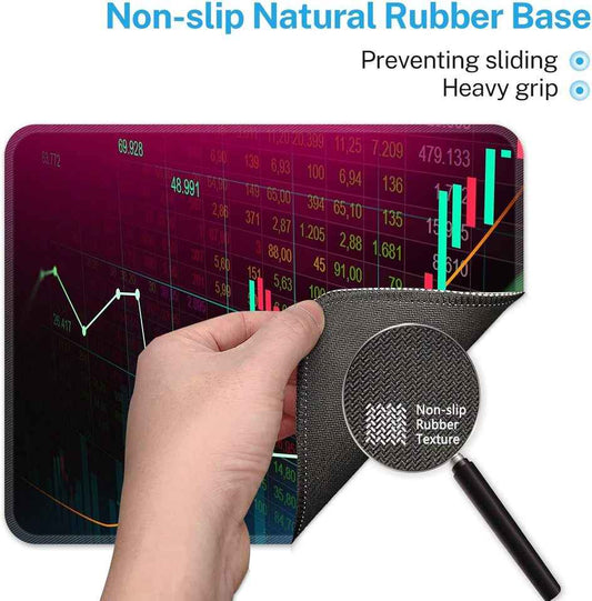 Trading Chart Cheat Sheet Mouse Pad – Premium Anti-Slip Desk Mat