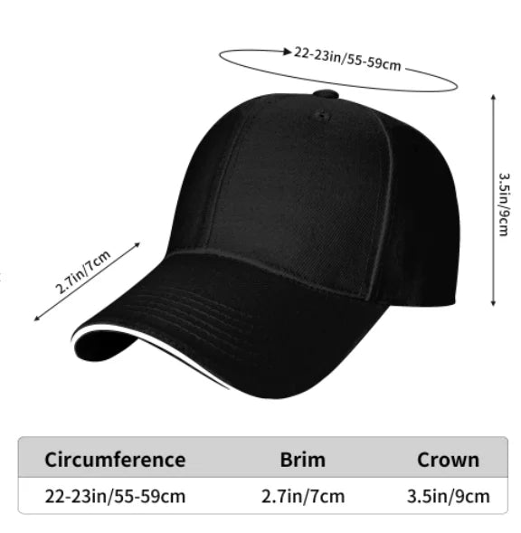 Bitcoin Crypto Baseball Cap – Unisex Adjustable Cotton Hat for Men & Women